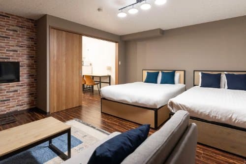 Property photo for ☆Special rates until the end of September!☆ 步行即可到达热门的难波地区! /靠近便利店和餐馆/大阪府新馆202大阪府新馆102