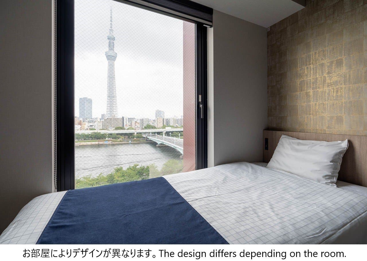 stayme THE HOTEL浅草リバーサイド スタンダードルーム スカイツリービュー