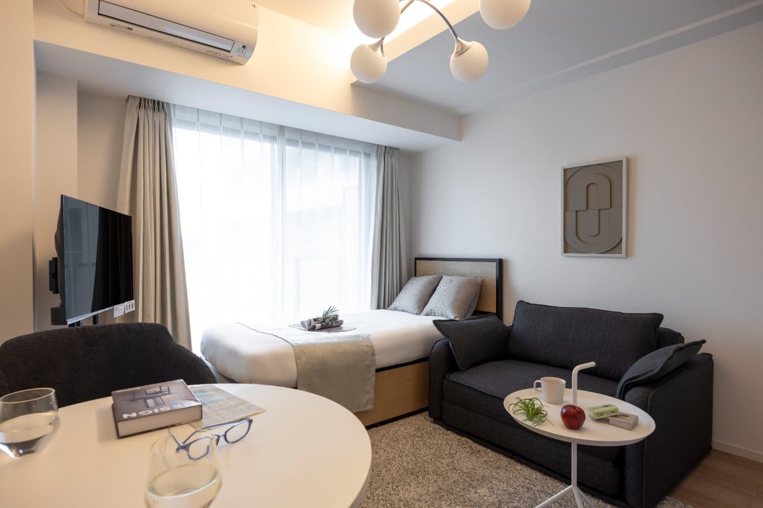 Furniture updated in September 2026 / 2-minute walk from the nearest station / Modern interior /Sun Place Kagurazaka 502