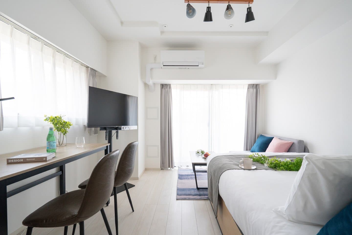 ☆9月末滞在までの特価賃料!☆駅から徒歩9分!旅行に便利な立地/家具・家電完備/無料Wi-Fi/Noble Park RYOGOKU 302