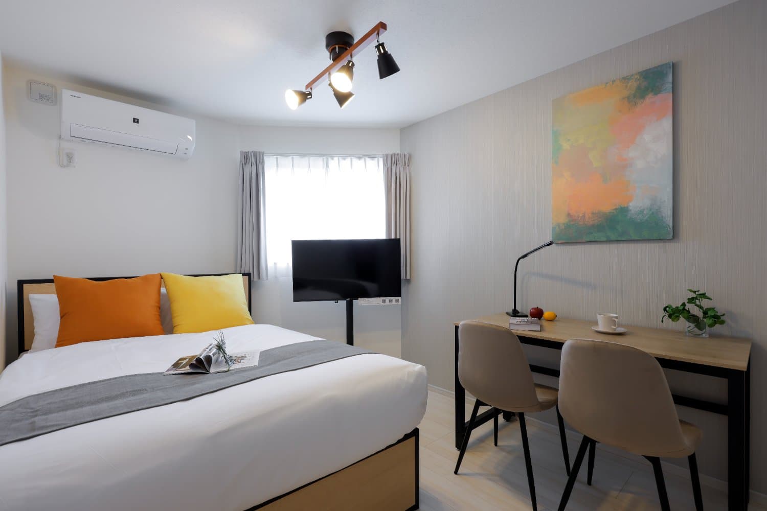 ☆Special rates until the end of September!☆建成于2025年/距离川越站步行9分钟/靠近热门旅游景点/前往市中心交通便利/Bloom Kawagoe 302