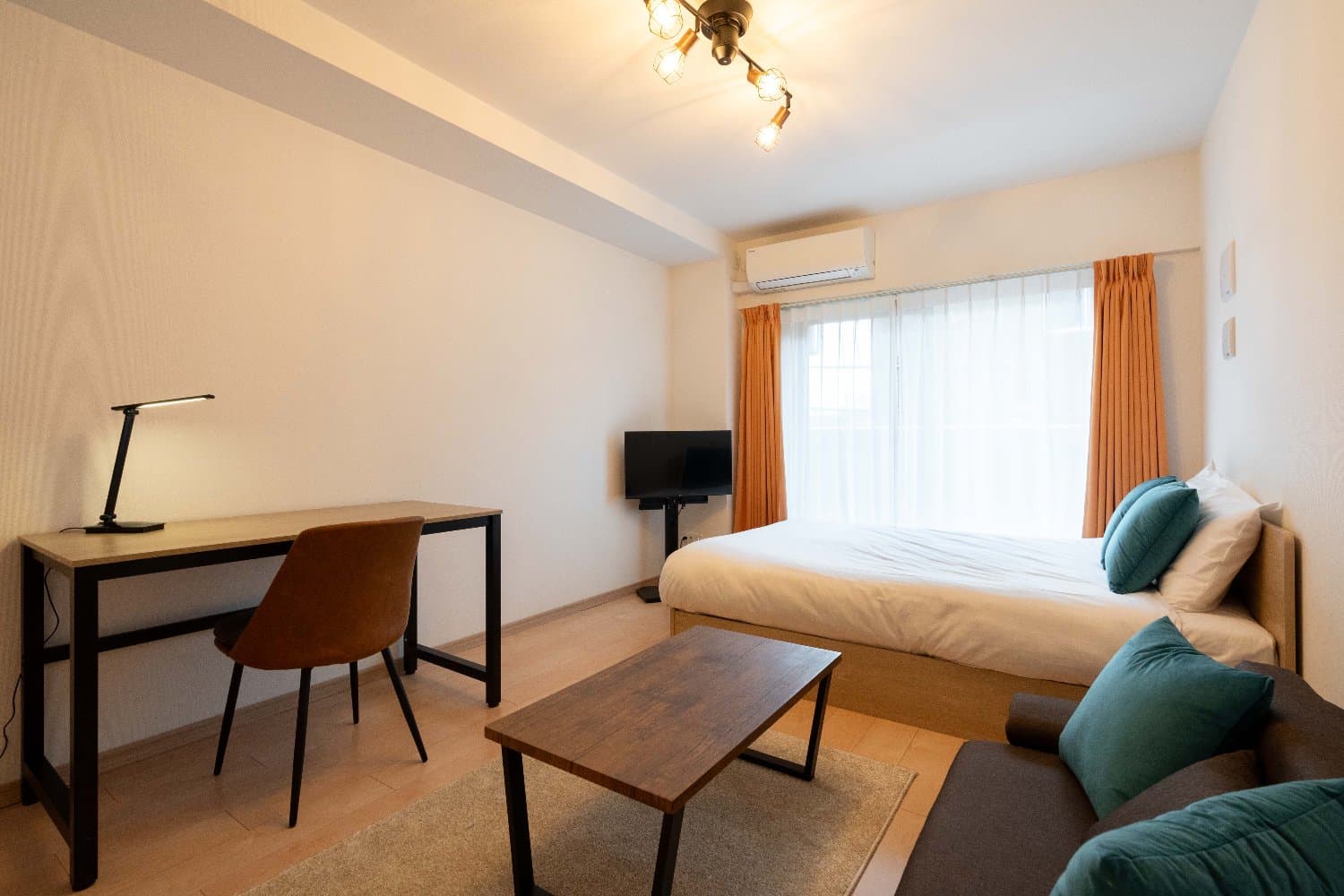 【Returnees welcome】Newly built 1K apartment / 6-minute walk from the station / Bathroom with dryer / Free Wi-Fi / KISETSU Omori I 405