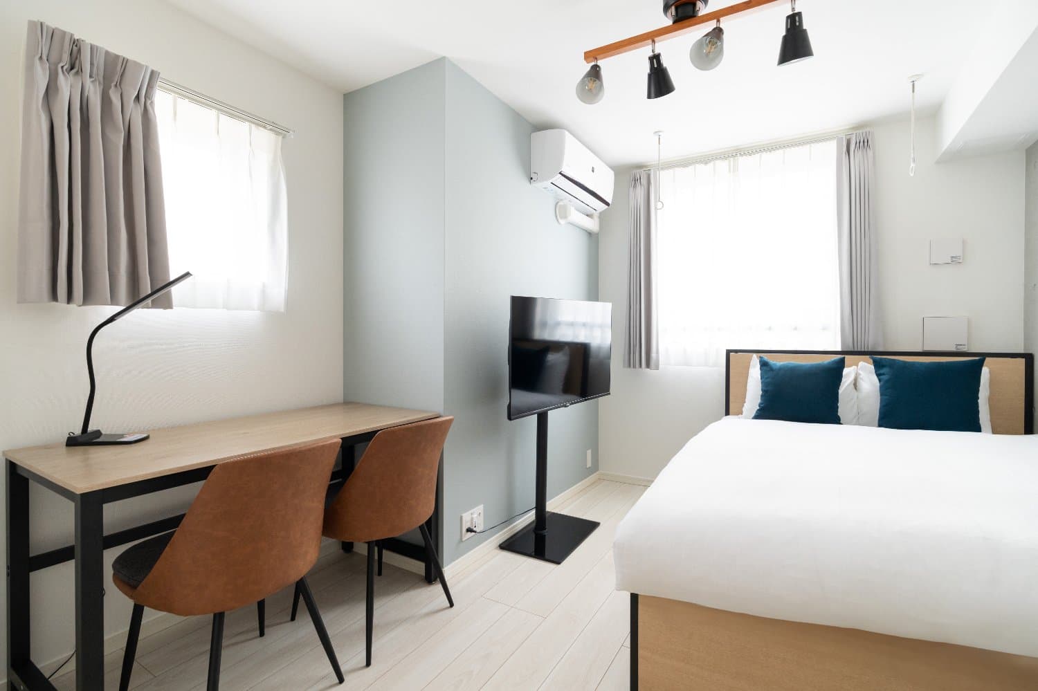 ☆Special rates until the end of September!☆ 靠近车站/安全完善/宽敞双人床/Wellsquare ism Honancho 301