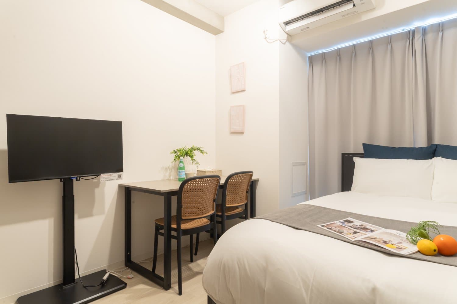 6-minute walk from Higobashi Station / Convenient access to major areas / Fully equipped with furniture and appliances/Valore Kyomachibori 402