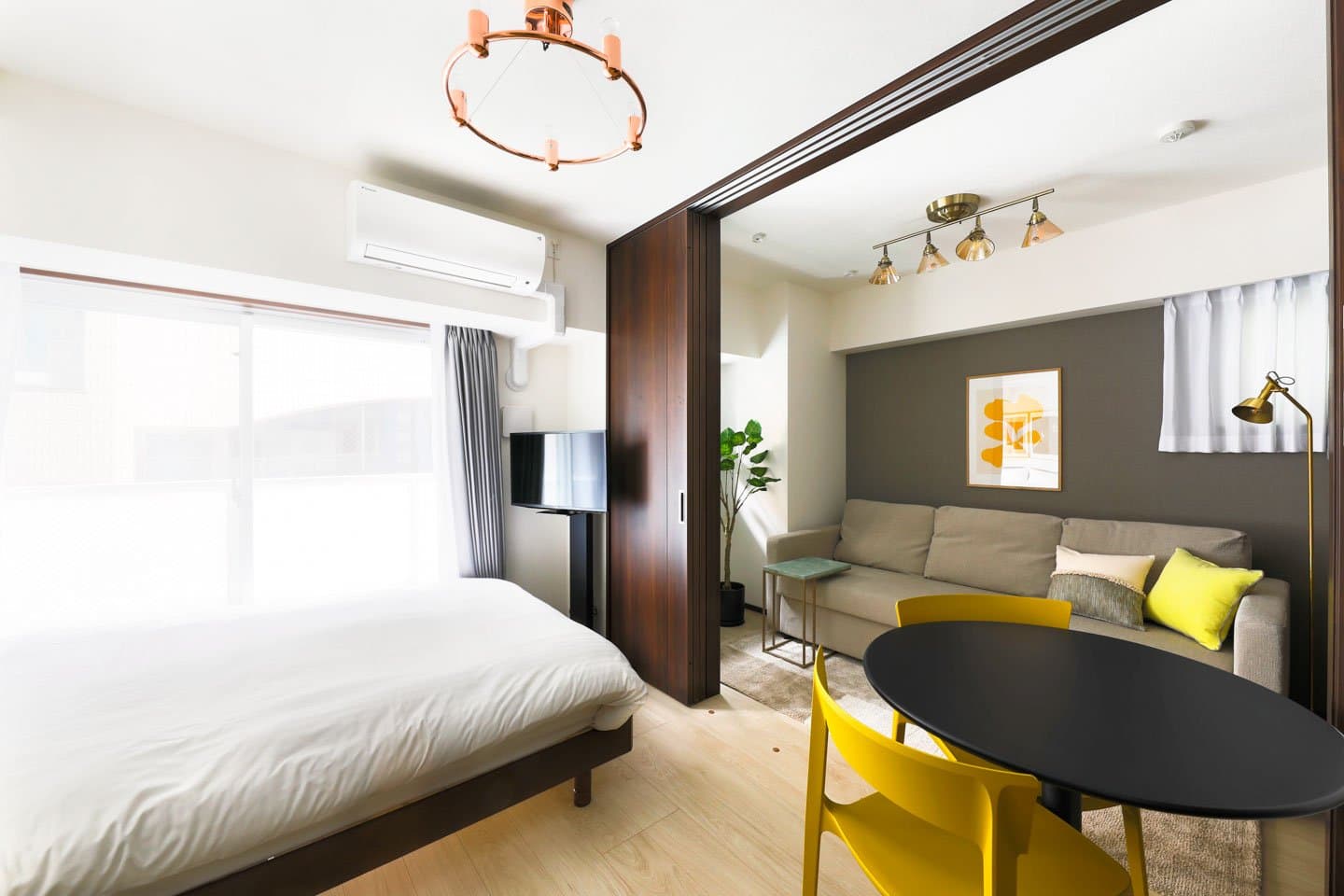 Built in 2021 / 3-minute walk from Oshiage Station! Tokyo Skytree is right nearby♪ Designer-supervised property! Wifi available! /MAT OSHIAGE 201