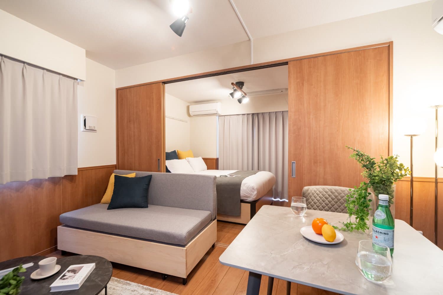 ☆9月末滞在までの特価賃料!☆ 最寄り駅より徒歩5分!新宿まで電車で1本/セキュリティ万全/家具・家電付き/モン・シャトー中野哲学堂 202
