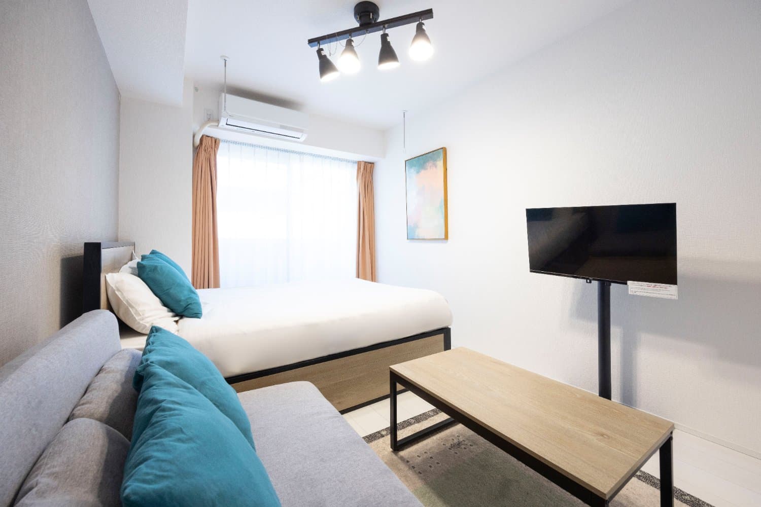同じ物件の部屋写真: ☆9月末滞在までの特価賃料!☆デザイナーズ/家具家電完備/aLATO錦糸町 201