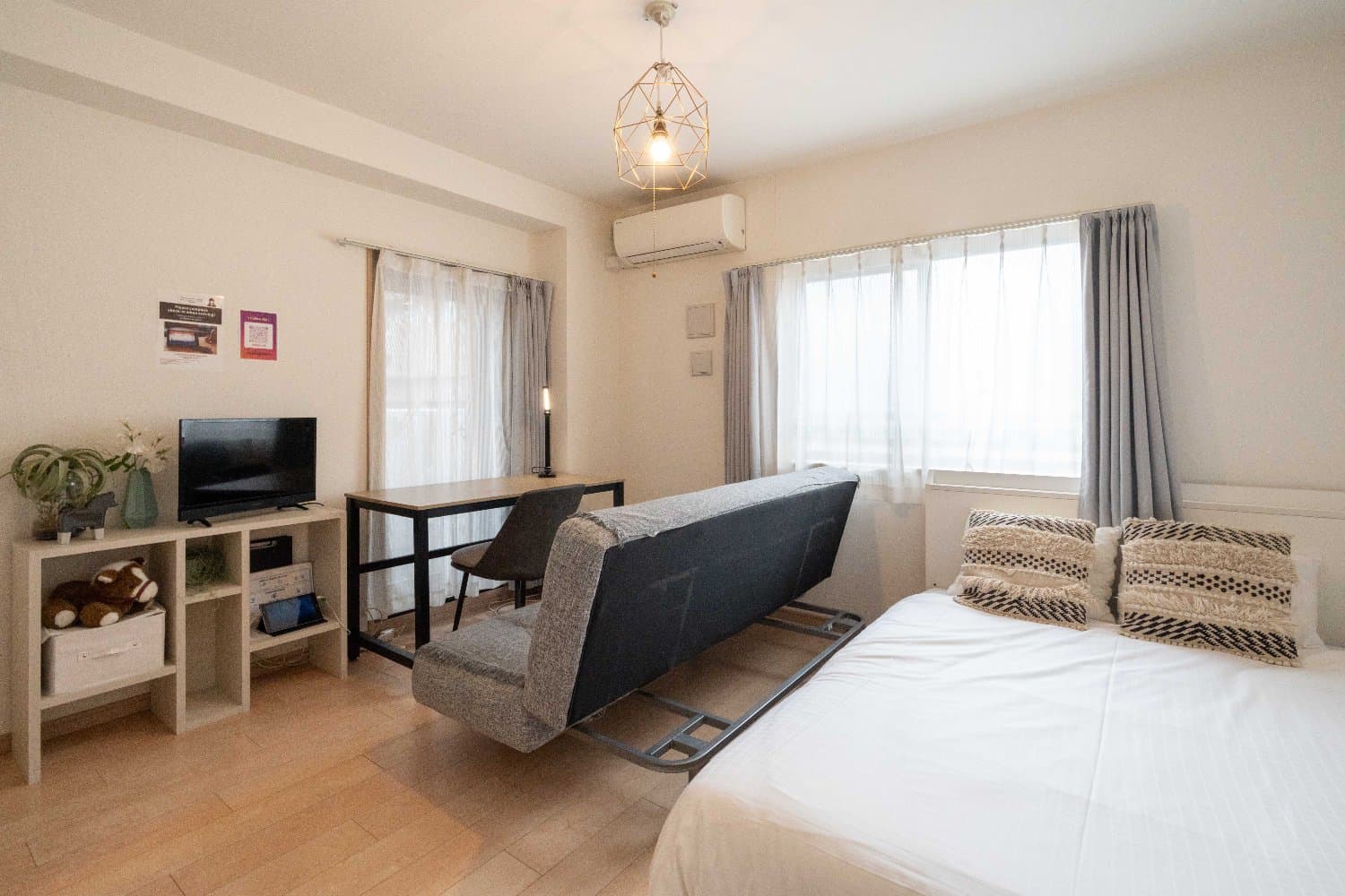 7-minute walk from Heiwajima Station! Room for 3 people #KISETSU Omori I 401