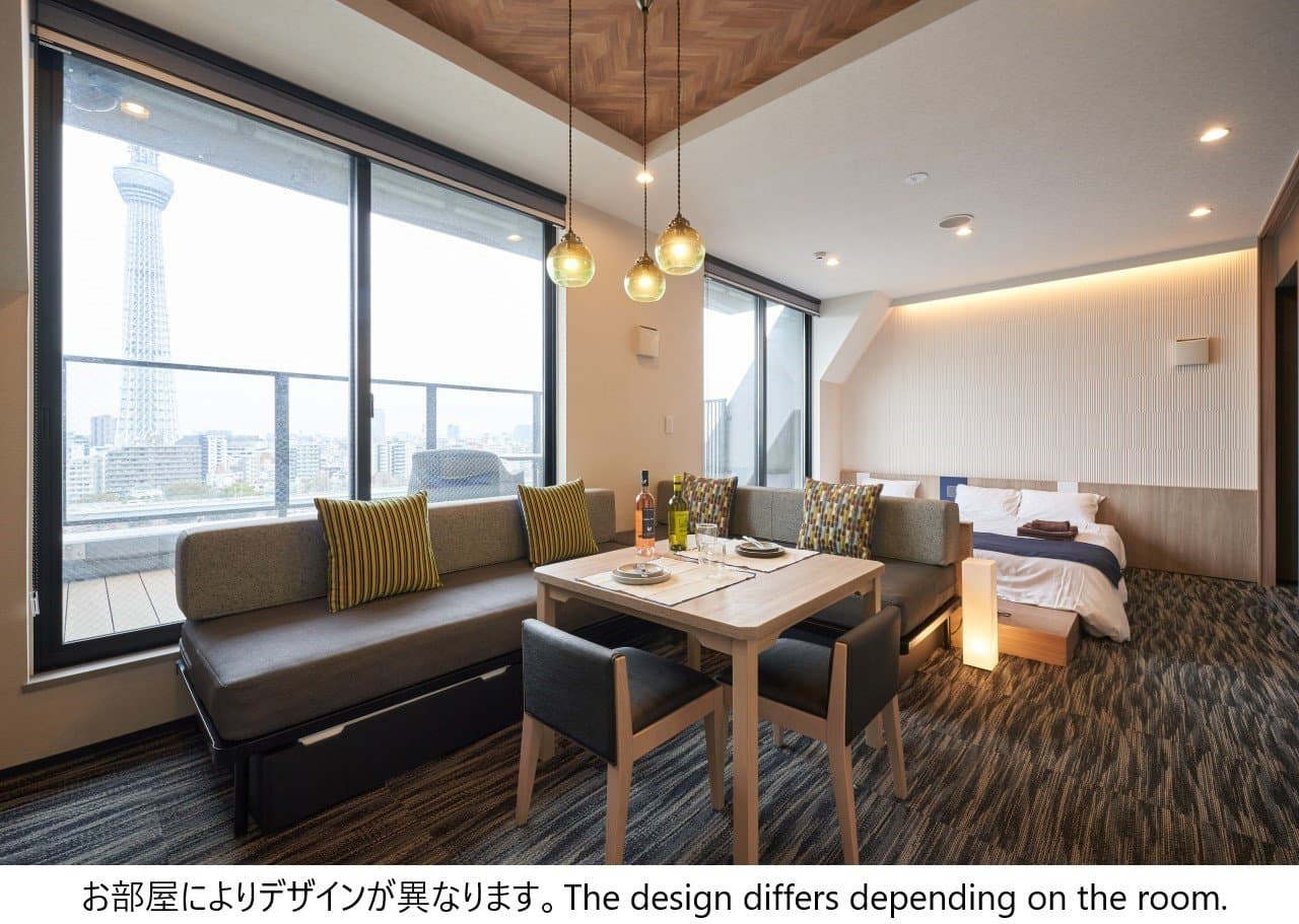同じ物件の部屋写真: stayme THE HOTEL浅草リバーサイド 最上階スイートルーム バルコニー付