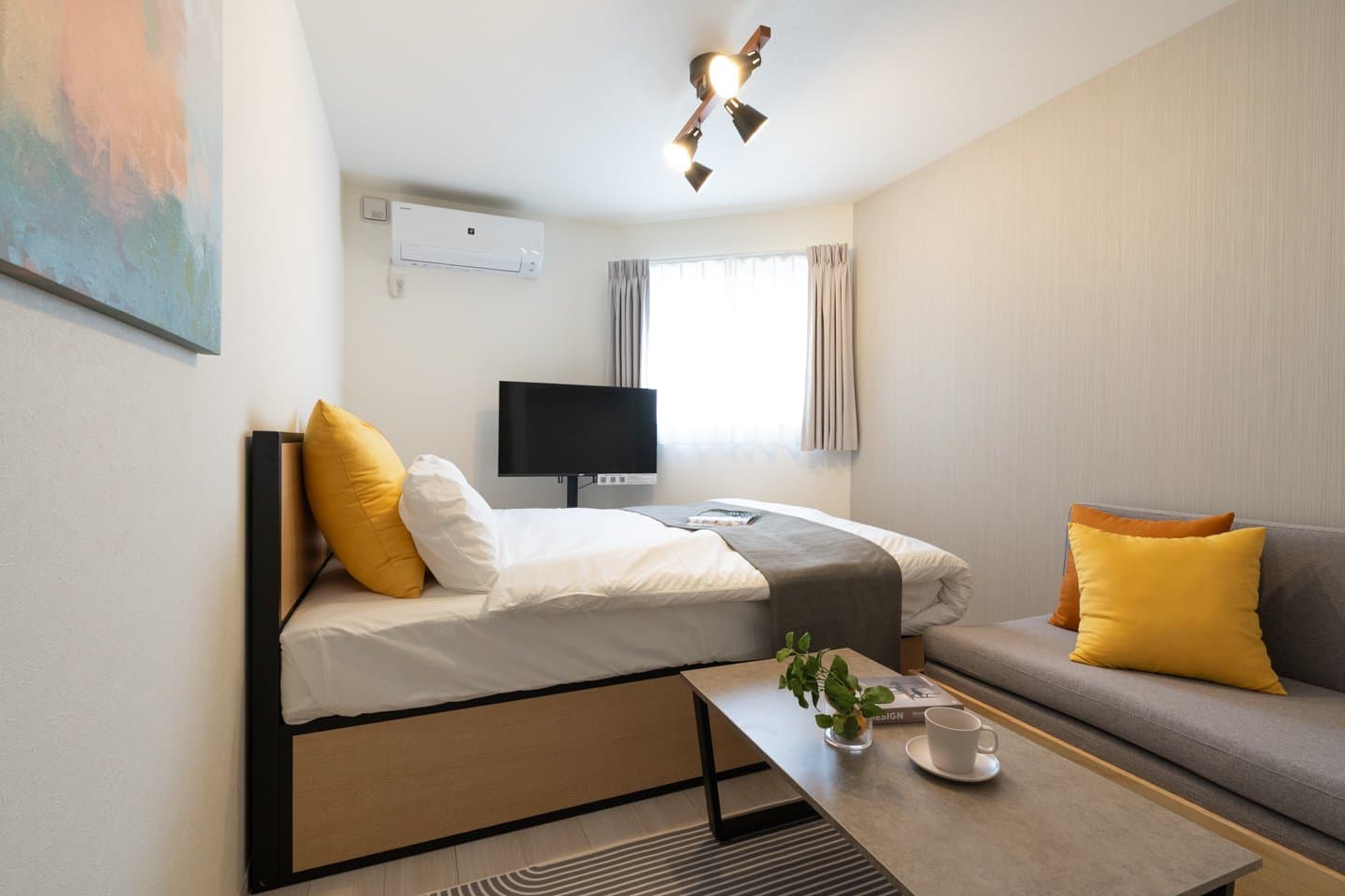 ☆Special rates until the end of September!☆建成于2025年/距离川越站步行9分钟/靠近热门旅游景点/前往市中心交通便利/Bloom Kawagoe 202