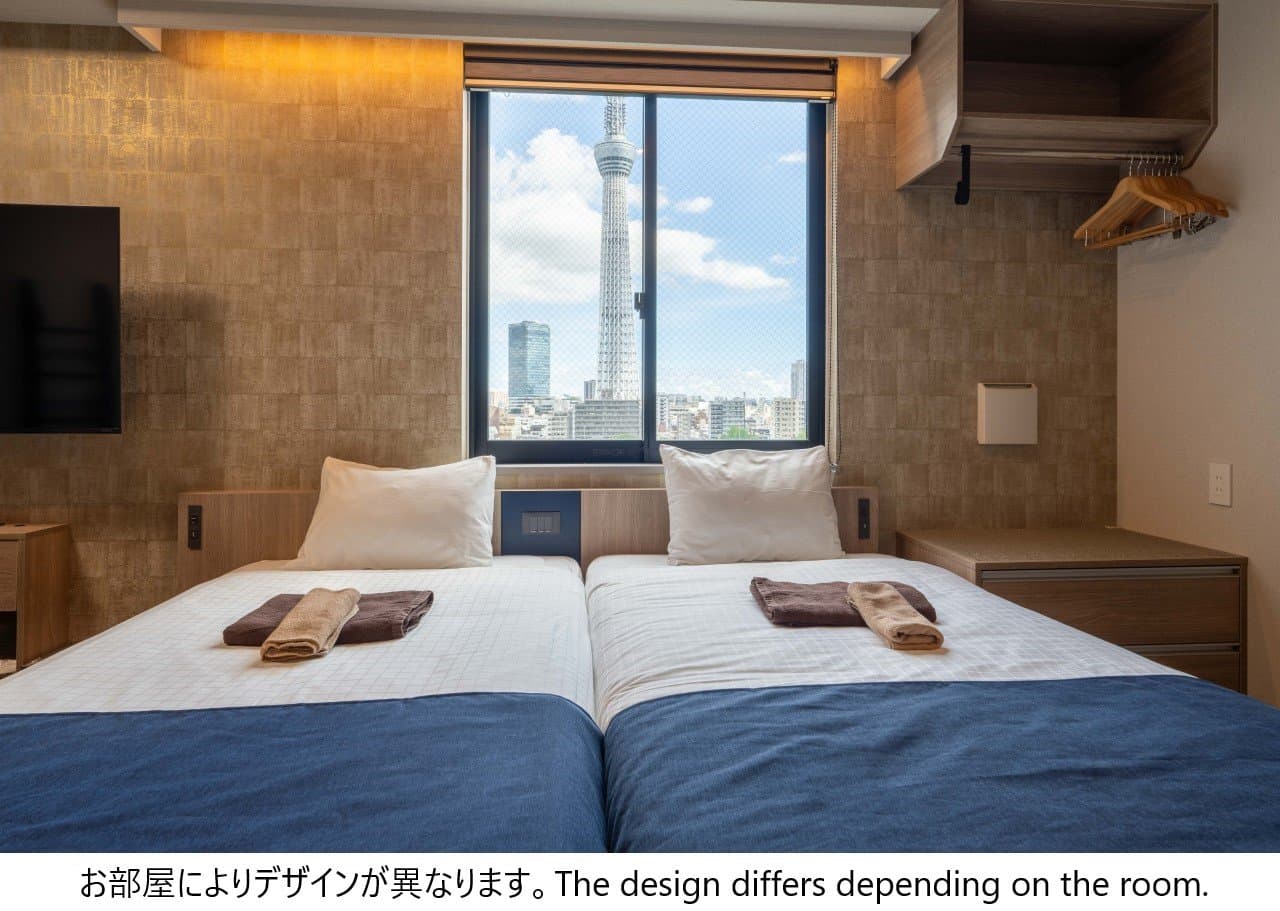 同じ物件の部屋写真: stayme THE HOTEL浅草リバーサイド コンフォートルーム スカイツリービュー(高層階確約)