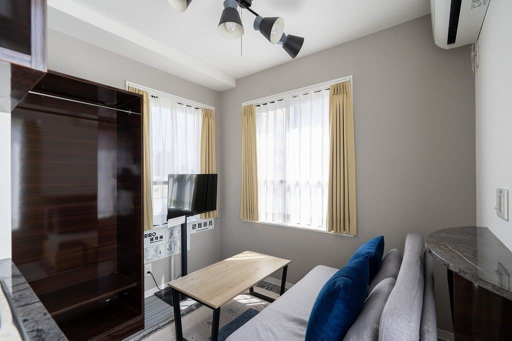 Popular Ebisu area! With roof balcony / Newly built / Fully furnished with furniture and appliances / The Sanctus Ebisu 406
