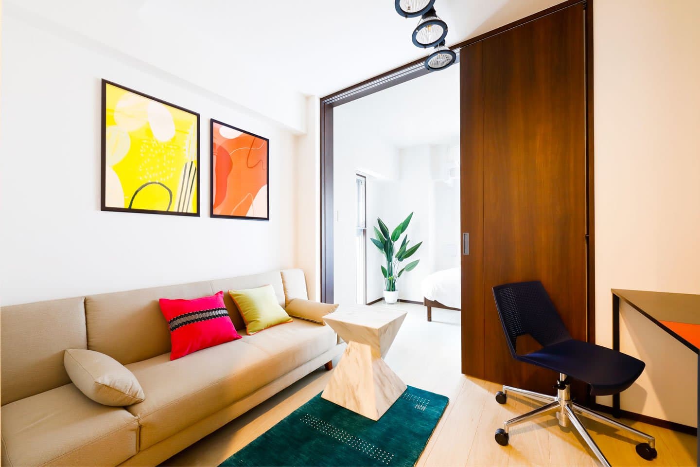 Built in 2021 / 3-minute walk from Oshiage Station! Tokyo Skytree is right nearby♪ Designer-supervised property! Wifi available! /MAT OSHIAGE 804