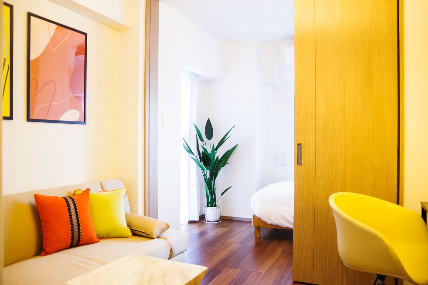 Built in 2021 / 3-minute walk from Oshiage Station! Tokyo Skytree is right nearby♪ Designer-supervised property! Wifi available! /MAT OSHIAGE 304