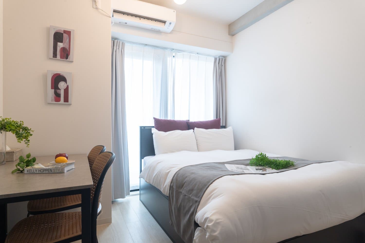 6-minute walk from Higobashi Station / Convenient access to major areas / Fully equipped with furniture and appliances/Valore Kyomachibori 702