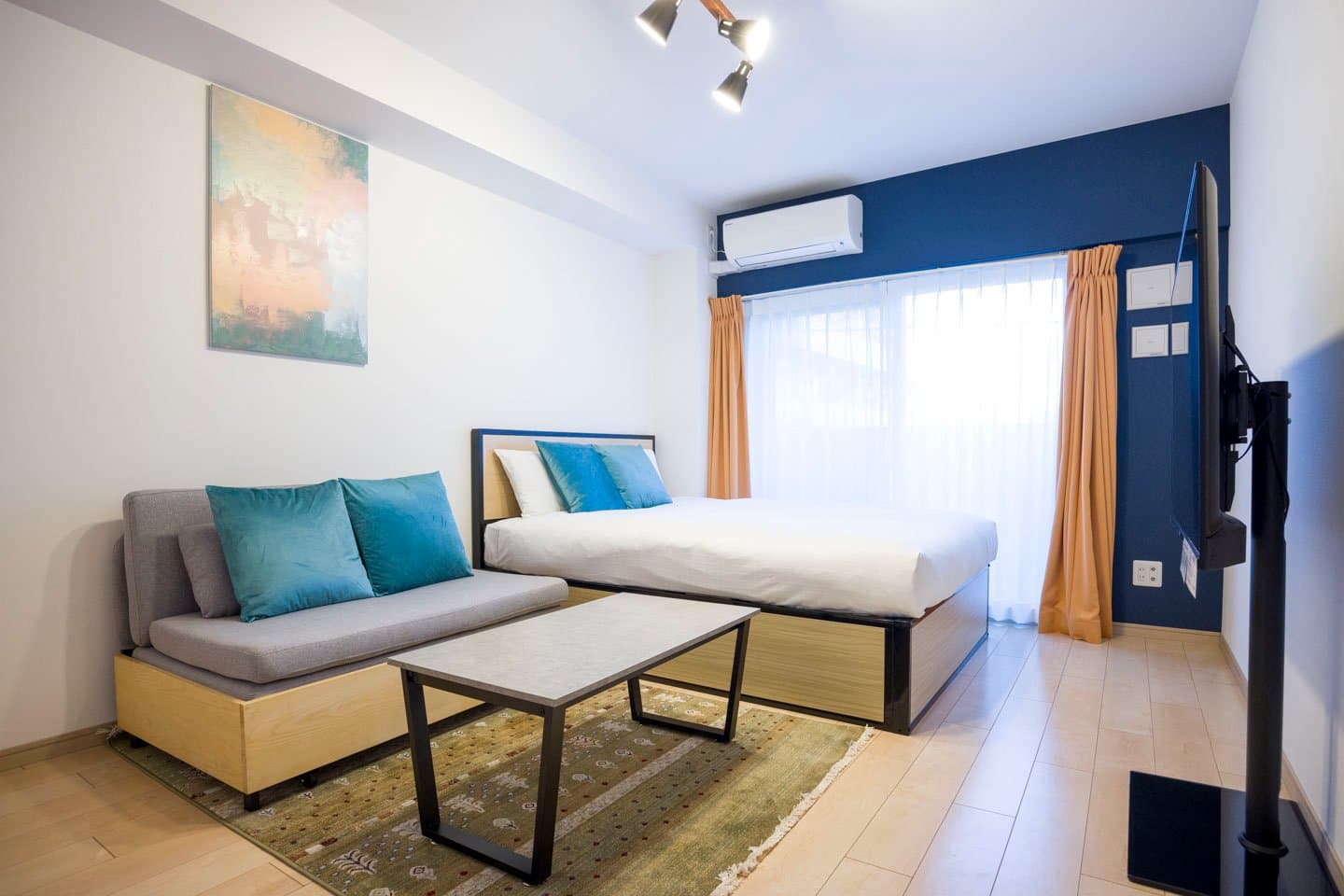 5-minute walk from the station! /Bathroom with dryer/Free Wi-Fi/KISETSU Omori I 302
