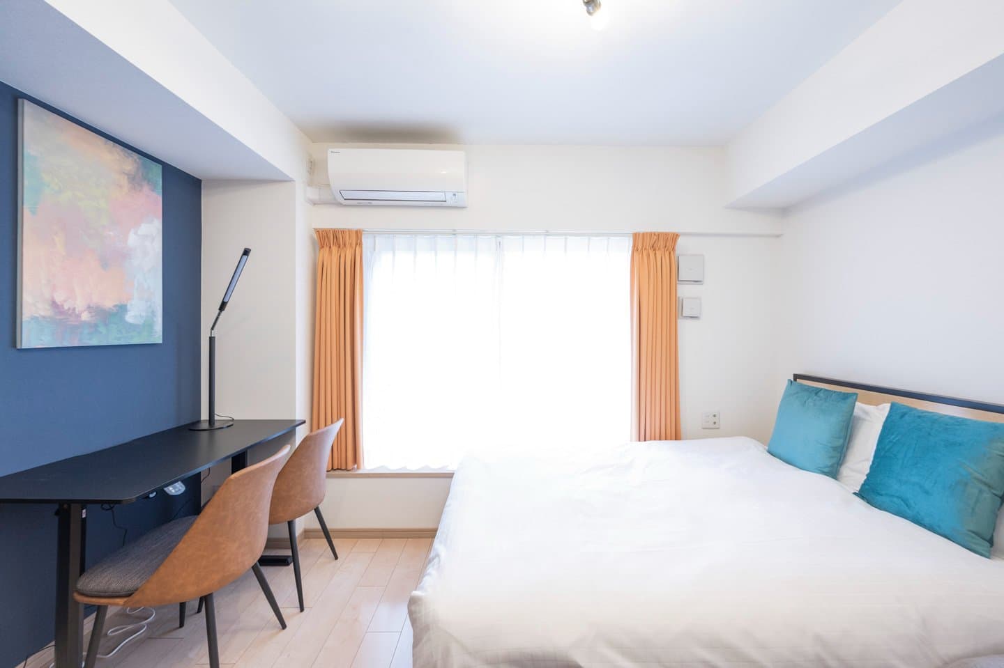 5-minute walk from the station! Spacious room for up to 3 people / Bathroom with dryer / Free Wi-Fi / KISETSU Omori I 203
